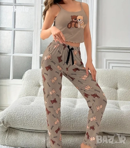 Дамска пижама - трико, снимка 4 - Пижами - 53716463