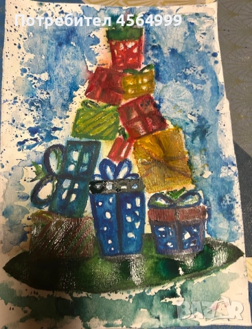 Коледни картички, снимка 10 - Декорация за дома - 52751771