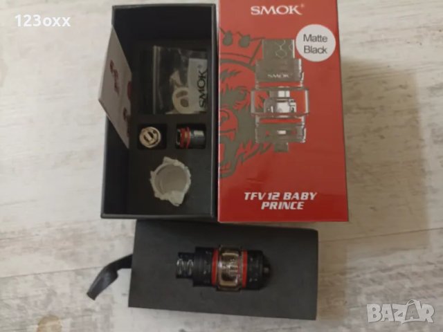 Atomizer, Изпарител SMOK TFV12 Baby Prince 23mm Black, снимка 4 - Вейп без пълнители - 49033827