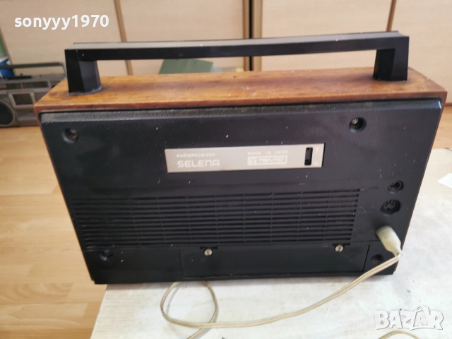 SELENA B-216 RADIORECEIVER MADE IN USSR 2912251520, снимка 8 - Радиокасетофони, транзистори - 52928174
