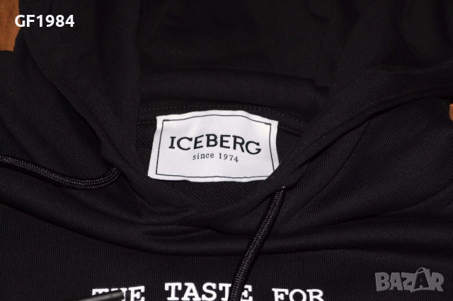 Iceberg - мъжки суичър, размер L, снимка 2 - Суичъри - 52548204