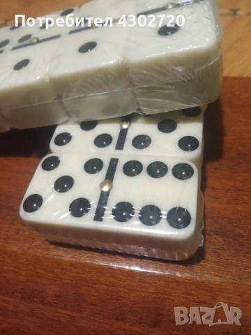 Забавна игра "Домино" за малки и големи. Плочки 5 см.,големи, снимка 2 - Домино - 53685486