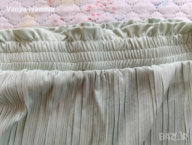  Shein панталон цвят мента, снимка 5 - Панталони - 50313996