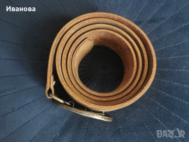 Дамски колан от телешка кожа , снимка 4 - Колани - 52273621