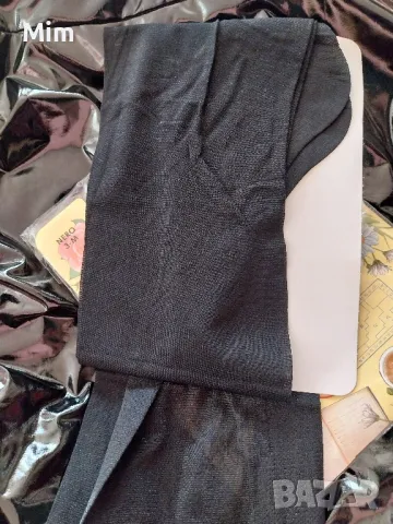 40 den 3 Черен чорапогащник , снимка 3 - Бельо - 49341173