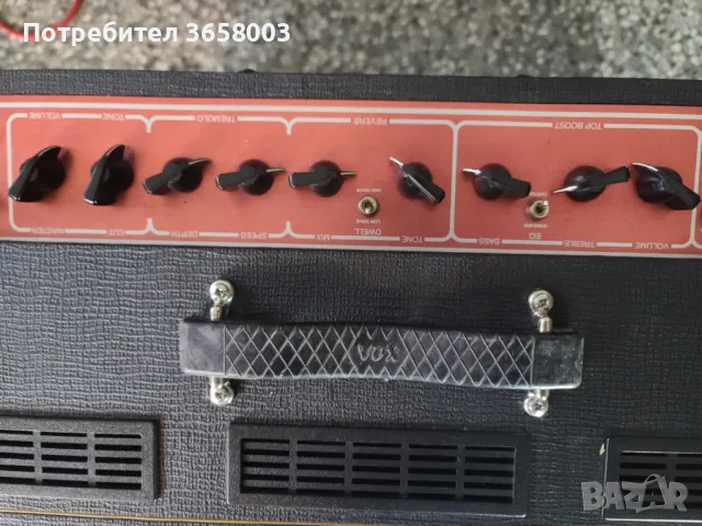 VOX AC30 CC2 2x12 лампов китарен усилвател с кожен калъф, снимка 7 - Китари - 49879989
