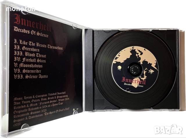 Innerhell - Decades of silence, снимка 3 - CD дискове - 45010416