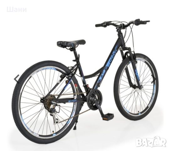 Велосипед със скорости 26″ PRINCESS черна/син

, снимка 2 - Детски велосипеди, триколки и коли - 45469745