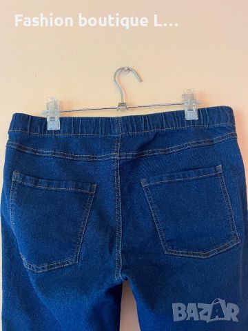 Beloved Дънкен клин панталон с еластант 42 размер 👖 , снимка 4 - Панталони - 45747879