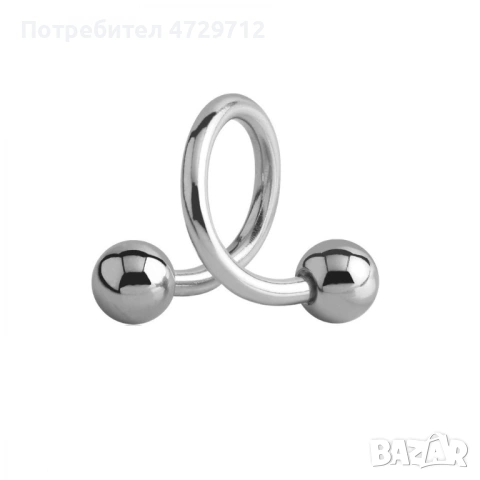 Стоманен пиърсинг бял златен син черен лилав, снимка 12 - Обеци - 53463460