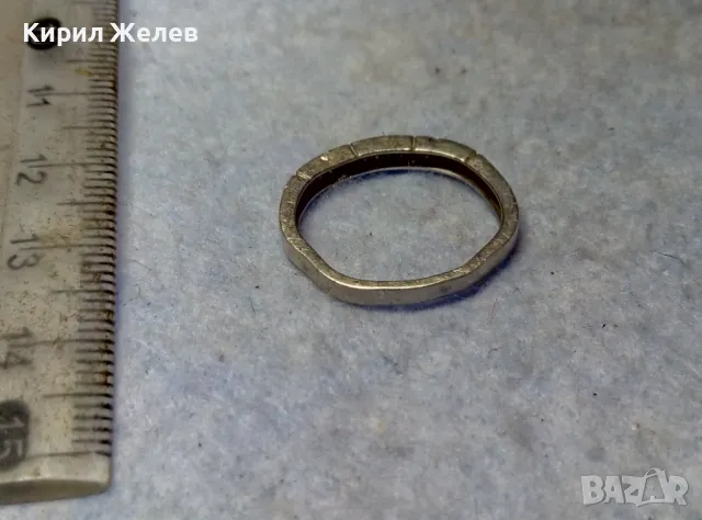 SWAROVSKI СКЪПОЦЕНЕН СРЕБЪРЕН ПРЪСТЕН СРЕБРО 925 с ЩЕМПЕЛ ЛЕБЕД на СВАРОВСКИ 47530, снимка 9 - Пръстени - 49733202