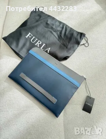 Бизнес чанта/клъч Furla, снимка 1