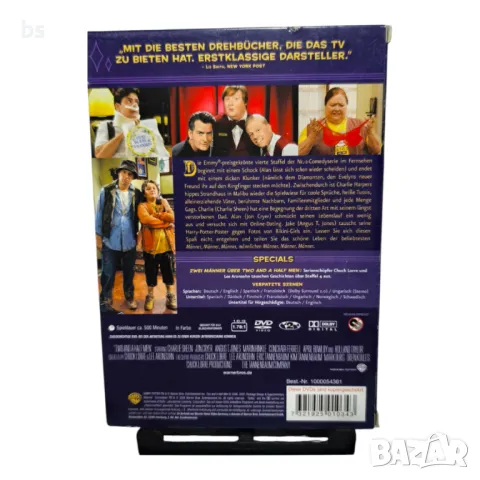 Двама мъже и половина Сезон 4 DVD без бг субс , снимка 2 - DVD филми - 47640632