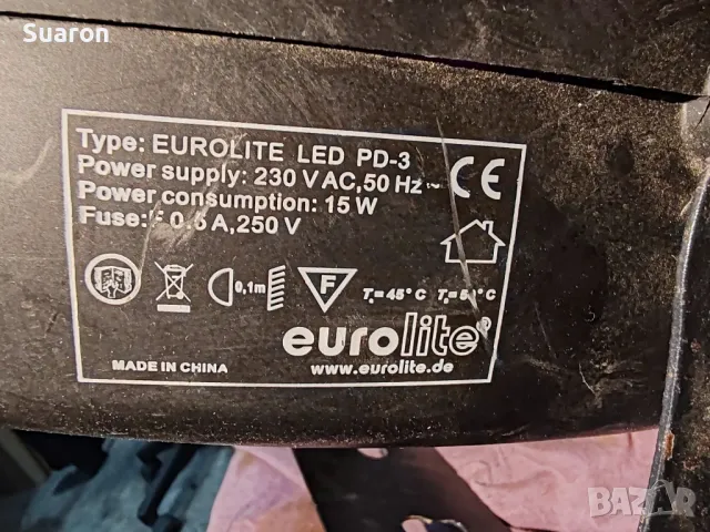 Светлинен ефект скенер ,, Euro live PD-3", снимка 11 - Други - 49707242