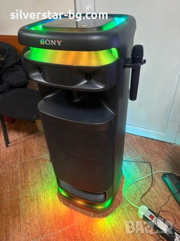Нова блутуут караоке тонколона Sony, снимка 2 - Тонколони - 53142343
