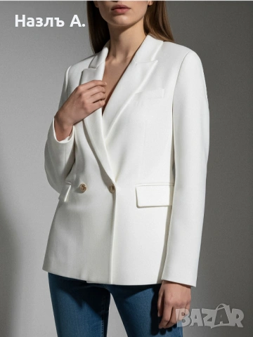 Дамски комплект сако и панталон , снимка 3 - Костюми - 53671482