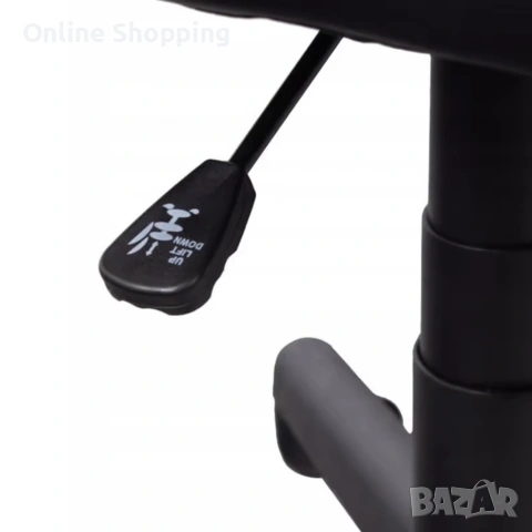 Детски геймърски офис стол – Спортен дизайн, ергономичен и регулируем, снимка 7 - Столове - 53366046