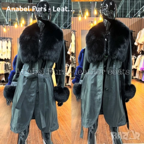 Дамски палта с подплата от вълна и естествен косъм от лисица /алпака/, снимка 14 - Палта, манта - 35510380