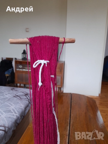 Стара дървена мотовилка за прежда #2, снимка 2 - Други ценни предмети - 52084029