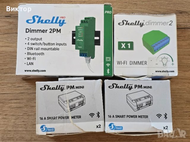 Wifi и Bluetooth Смарт Устройства Shelly Inkbird, снимка 1