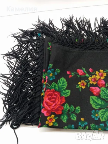 Руски шал , снимка 6 - Шалове - 49481389