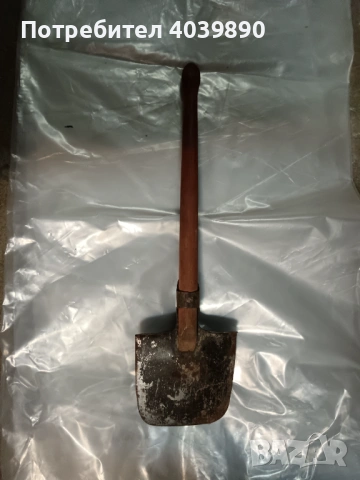 Стара окопна лопатка, снимка 2 - Градински инструменти - 53933940