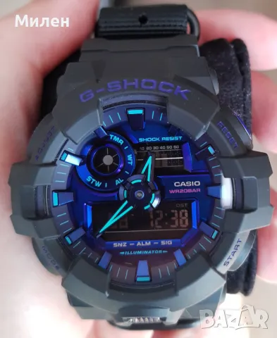 G-SHOCK GA-700VB SPECIAL COLOR , снимка 9 - Мъжки - 47252567