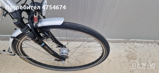 Алуминиев велосипед Pegasus колело 28", снимка 7 - Велосипеди - 53768142