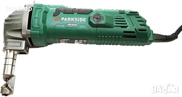 Нова Електрическа ножица за ламарина Parkside PMK 550 ниблер 550W  , снимка 4 - Други инструменти - 54099727