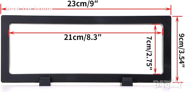 3D плаваща витрина Skelang от 3 части, снимка 3 - Други стоки за дома - 53749166