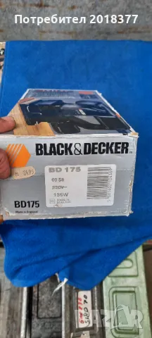 BLACK&DECKER - ENGLAND/вибро шлайф, снимка 9 - Други инструменти - 46837042