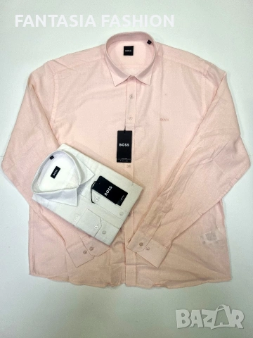 Мъжка риза Boss Батал 4XL/5XL/6XL