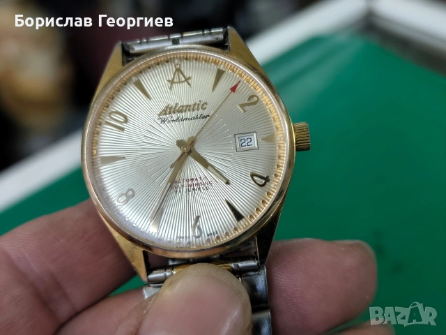 Механичен часовник atlantic worldmaster 25 jewels automatic
