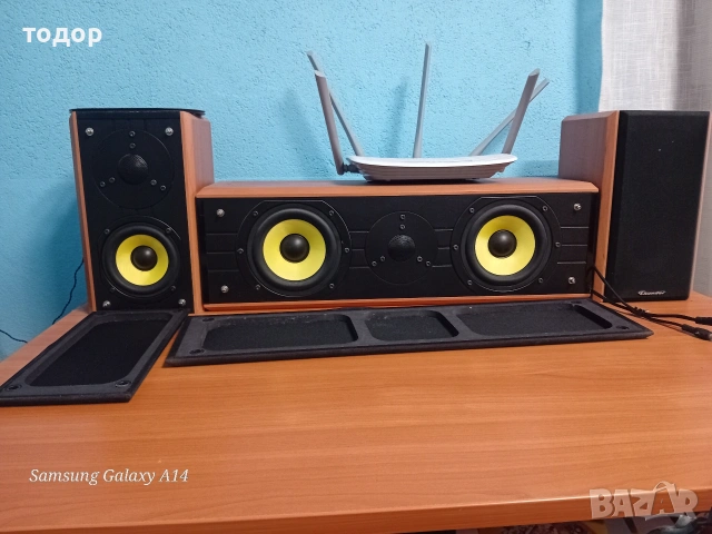 ресийвър с колони , снимка 3 - Аудиосистеми - 54200453