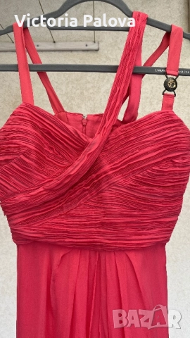 Италианска модна къща VERSACE рокля vintage коприна 100%, снимка 8 - Рокли - 51464165