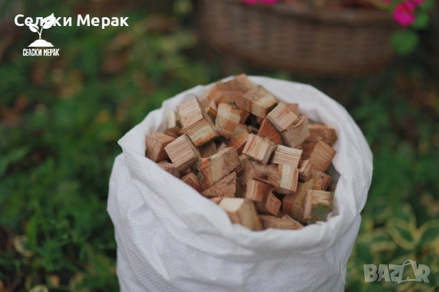 Дъбов Дървесен Чипс - Чист материал, снимка 3 - Тор и почвени смеси - 52023845