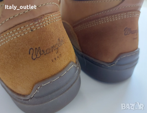 Нови и Оригинални Wrangler размер 41, естествена кожа, снимка 6 - Мъжки боти - 52790221
