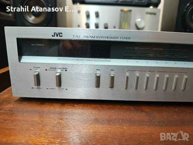 JVC T-X 2 Стерео Тунер, снимка 4 - Радиокасетофони, транзистори - 50477678
