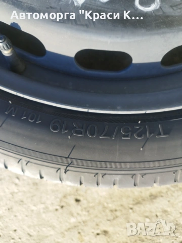 резервна гума тип патерица на Волво xc90 2022г 5*108 ET35 4.00В×19c