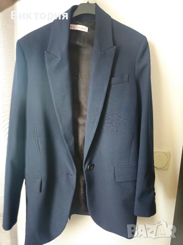 Оувърсайз сако Зара, снимка 4 - Сака - 53072399