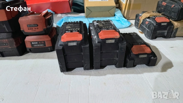 Батерии Hilti Nuron 12.0Ah и 4.0Ah, снимка 3 - Други инструменти - 53372512