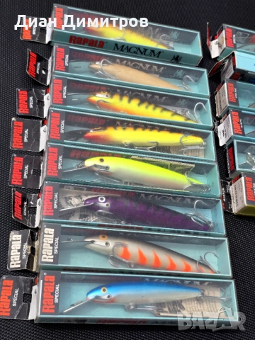 Воблери RAPALA, снимка 9 - Такъми - 54294211