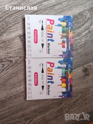 Комплекти маслени маркери за рисуване с двойни върхове на марката STANBLUE. , снимка 2 - Други - 54234231