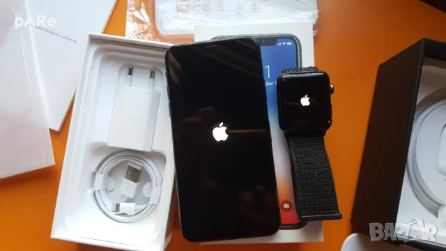 Iphone X Black + Apple Watch 3 Cellular, снимка 3 - Apple iPhone - 46850252