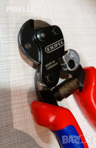 Резачка/ножица за стоманени въжета KNIPEX 95 62 160, чисто нова и неизползвана, произход: Германия, снимка 7 - Други инструменти - 52913717