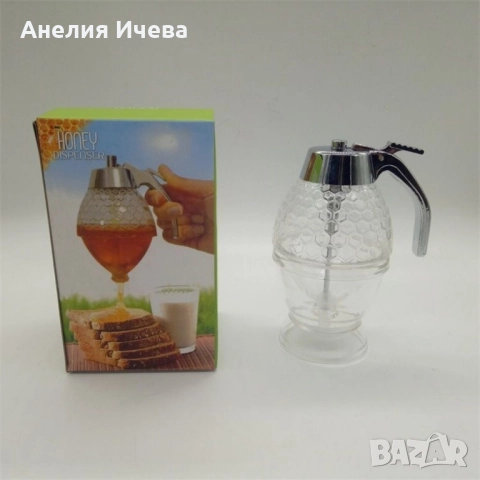 Бутилка дозатор за мед, снимка 4 - Други - 51740429