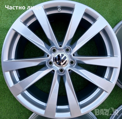 Продавам 4бр 19-ки джанти за Фолксваген Тигуан, Туарег,Артеон, Файтон, Пасат , снимка 4 - Гуми и джанти - 53118175