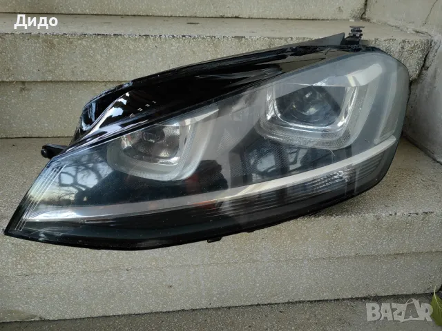 фар VW Golf 7 Bi-Xenon LED завиващ ляв/Фар Голф 7/Фар Golf 7 Оригинале, снимка 4 - Части - 48002999