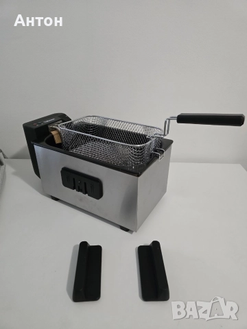 Фритюрник Tristar FR-9326 - Неръждаема стомана, 3 литра, мощен и надежден, снимка 2 - Фритюрници - 52712678