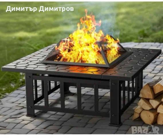  🌟 Уникална градинска маса 3-в-1 – Масичка, ледарка и BBQ! 🍹🔥, снимка 4 - Маси - 48497293